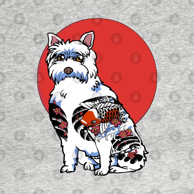 Yakuza West Highland Terrier by huebucket